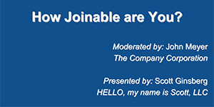 How Joinable Are You?