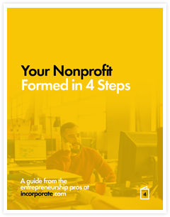 Your Nonprofit Formed in 4 Steps